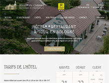 Tablet Screenshot of hotelrestaurant-agriculture-41.com